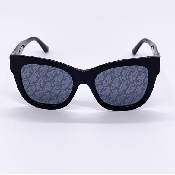 NEW JIMMY CHOO SUNGLASSES JIMMY CHOO JAN/S 807 BLACK WOMEN’S EYEWEAR JIMMY CHOO - Picture 2 of 12